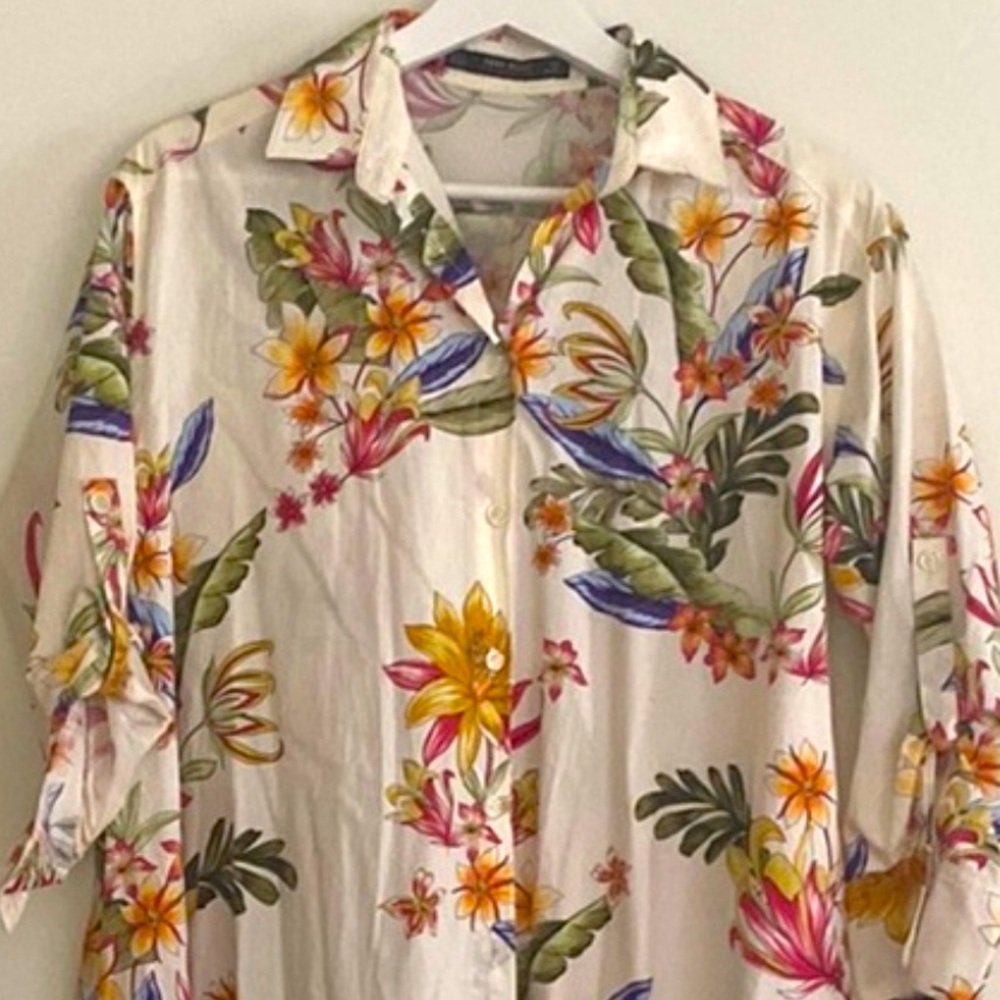 Zara shirt dress
